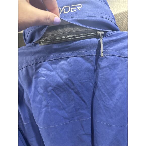 Spyder ski Purple/Blue jumpsuit women Size 8 - Picture 5 of 16